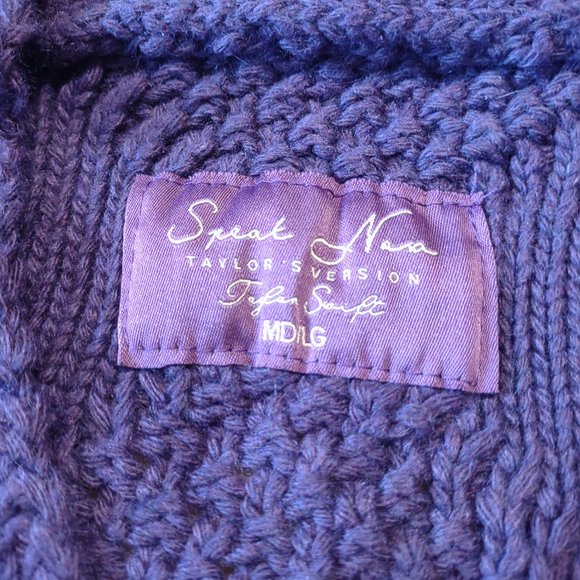Taylor Swift NEW Speak Now (Taylor's version) Purple Cardigan - Picture 6 of 10